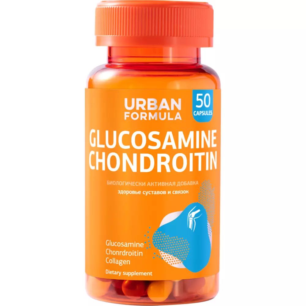 БАД к пище Urban Formula «Glucosamine Chondroitin»
БАД к пище Urban Formula «Glucosamine Chondroitin»