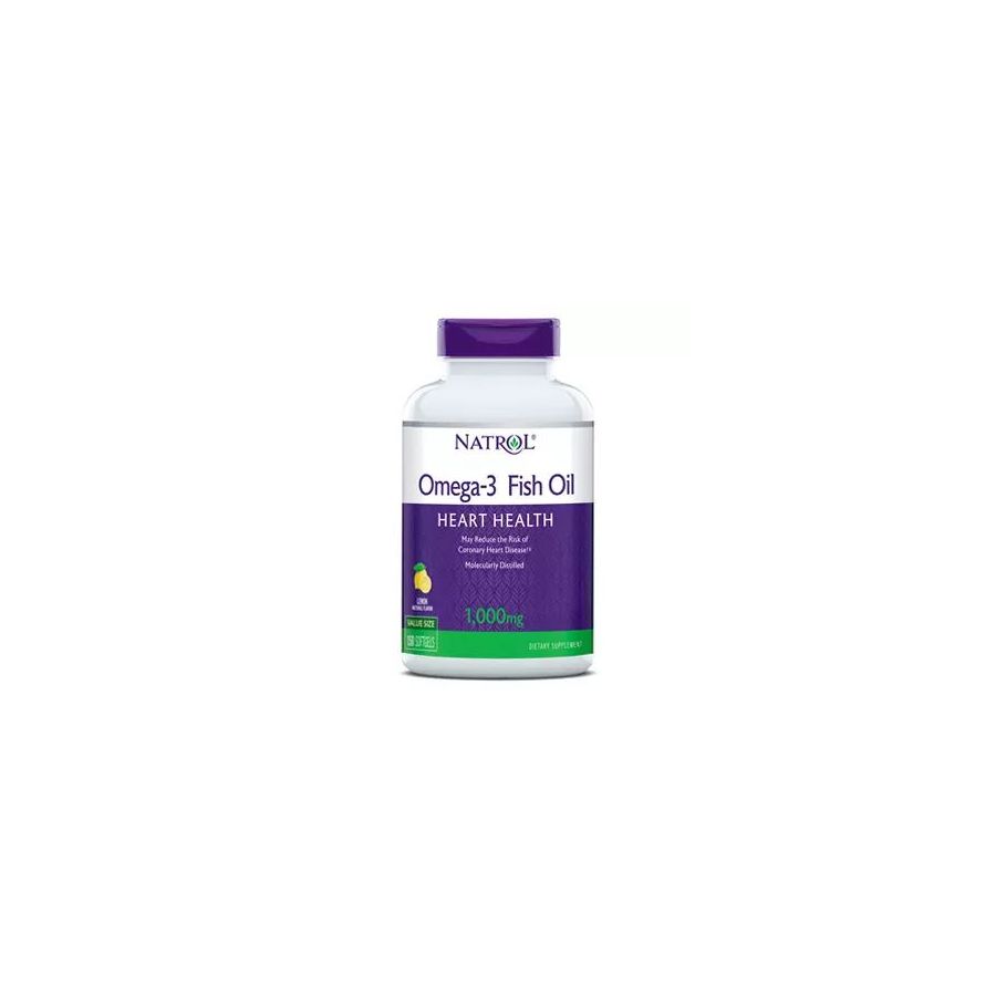 Natrol Omega-3 Fish Oil 1000 mg Нейтральный 150 гел. капсул
Natrol Omega-3 Fish Oil 1000 mg Нейтральный 150 гел. капсул
