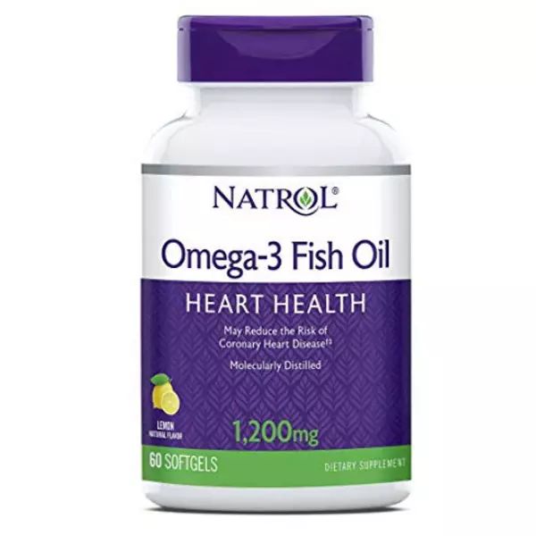 Natrol Omega-3 Fish Oil 1200 mg Нейтральный 60 капсул
Natrol Omega-3 Fish Oil 1200 mg Нейтральный 60 капсул