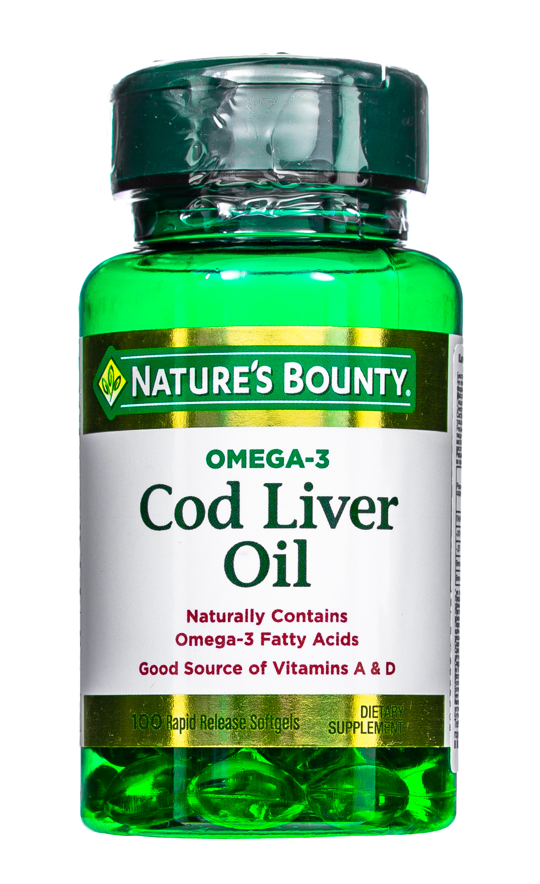 БАД Nature's Bounty Жир печени норвежской трески капс. №100
БАД Nature's Bounty Жир печени норвежской трески капс. №100