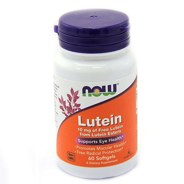 Now Foods Лютеин Эстерс 60капс. 190мг
Now Foods Лютеин Эстерс 60капс. 190мг