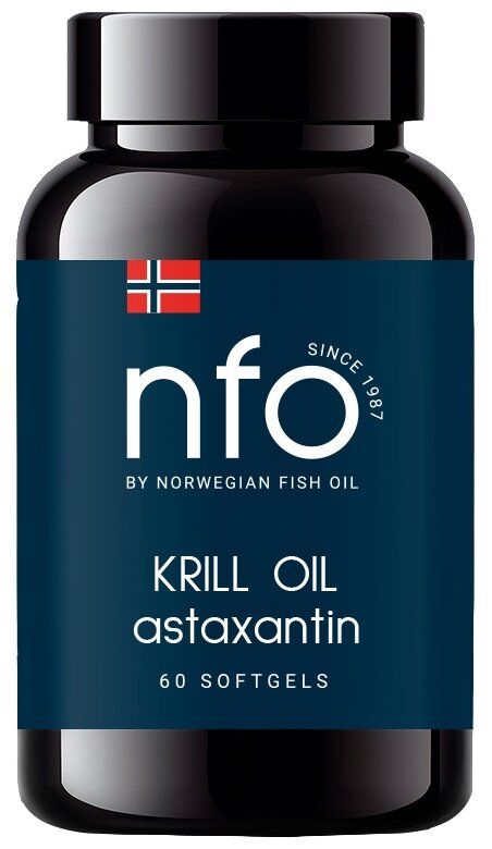 NFO Омега 3 масло криля 60 капсул
NFO Омега 3 масло криля 60 капсул