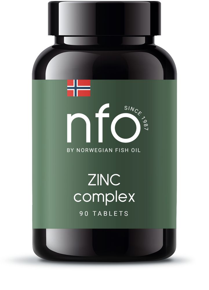 NFO Комплекс Цинка 90 таблеток
NFO Комплекс Цинка 90 таблеток