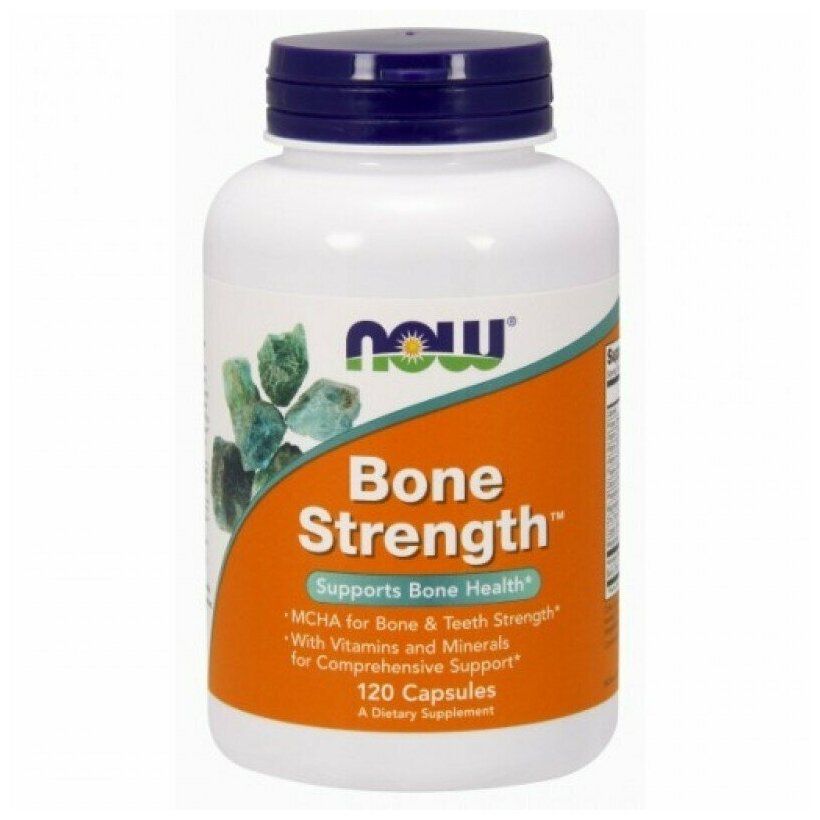 NOW "Бон Стренч" 1200мг 120капс
NOW "Бон Стренч" 1200мг 120капс