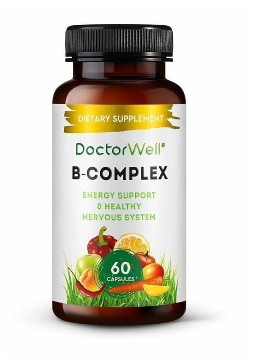 БАД DoctorWell B-Сomplex
БАД DoctorWell B-Сomplex