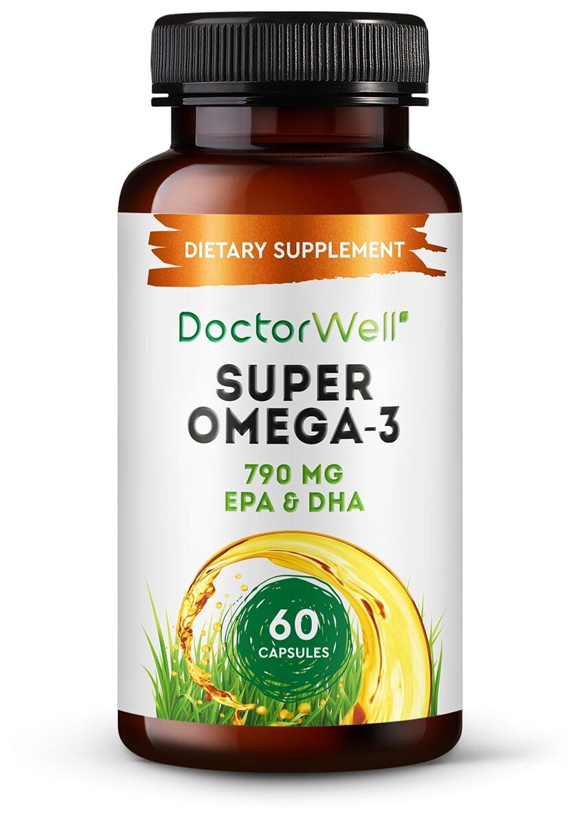 БАД DoctorWell Omega-3
БАД DoctorWell Omega-3