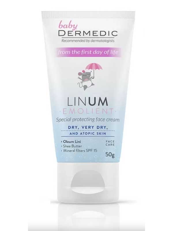Защитный крем Dermedic Emolient Linum Baby SPF 15 для детей с первых дней жизни 50 г
Защитный крем Dermedic Emolient Linum Baby SPF 15 для детей с первых дней жизни 50 г