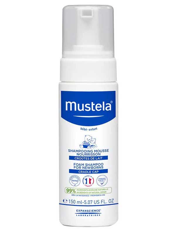 Шампунь-пенка от "молочных корочек" Mustela Bebe для новорожденных, 150 мл
Шампунь-пенка от "молочных корочек" Mustela Bebe для новорожденных, 150 мл