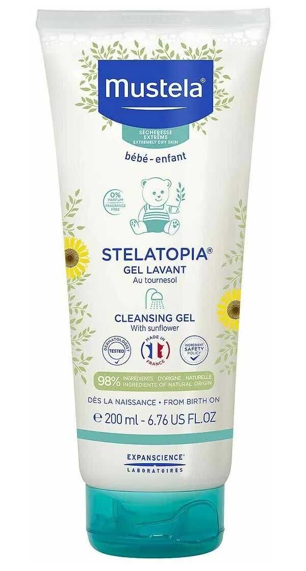 Очищающий гель для купания Mustela "Stelatopia" 200 мл
Очищающий гель для купания Mustela "Stelatopia" 200 мл