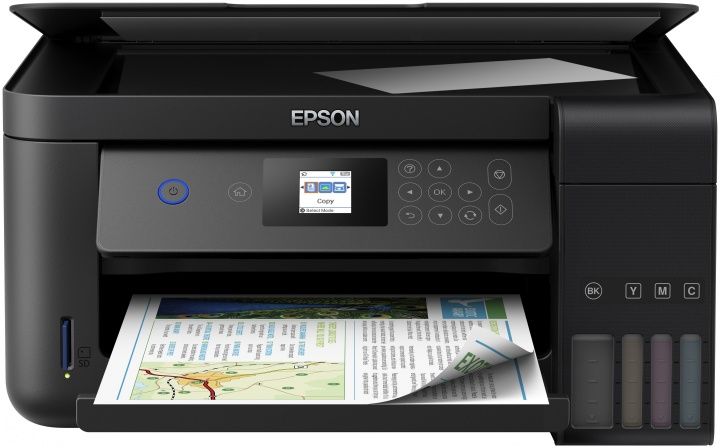 МФУ струйный Epson L4160 (C11CG23403) A4 Duplex WiFi USB черный
МФУ струйный Epson L4160 (C11CG23403) A4 Duplex WiFi USB черный