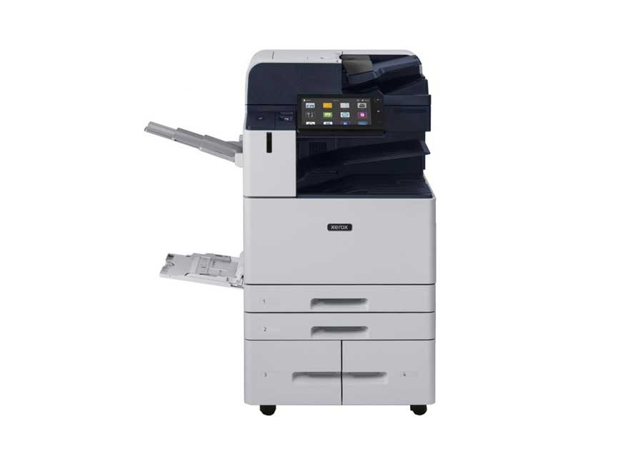 Цветное МФУ Xerox AltaLinkC8130 с трёхлотковым модулем
Цветное МФУ Xerox AltaLinkC8130 с трёхлотковым модулем