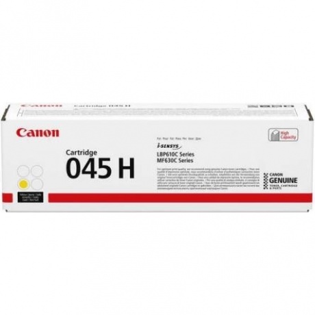 Картридж Canon 045HY (1243C002) для Canon i-SENSYS MF630, желтый
Картридж Canon 045HY (1243C002) для Canon i-SENSYS MF630, желтый