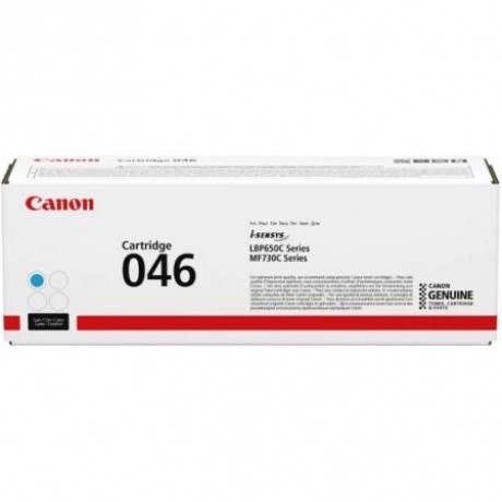 Картридж Canon 046C (1249C002) для Canon i-SENSYS LBP650/MF730, голубой
Картридж Canon 046C (1249C002) для Canon i-SENSYS LBP650/MF730, голубой