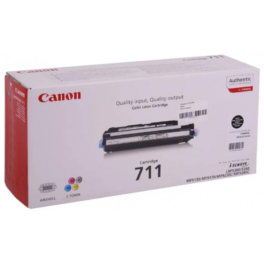 Картридж Canon 711BK (1660B002) для Canon LBP5300/5360, черный
Картридж Canon 711BK (1660B002) для Canon LBP5300/5360, черный