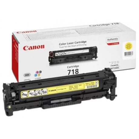 Картридж Canon 718Y (2659B002) для Canon LBP7200/MF8330/8350, желтый
Картридж Canon 718Y (2659B002) для Canon LBP7200/MF8330/8350, желтый