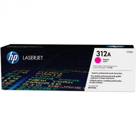 Картридж HP CF383A для HP CLJ Pro M476, пурпурный
Картридж HP CF383A для HP CLJ Pro M476, пурпурный