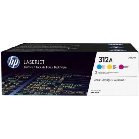 Картридж HP CF440AM для HP CLJ Pro M476, голубой/желтый/пурпурный
Картридж HP CF440AM для HP CLJ Pro M476, голубой/желтый/пурпурный