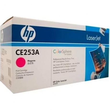Картридж HP CE253A для HP CM3530/CP3525, пурпурный
Картридж HP CE253A для HP CM3530/CP3525, пурпурный