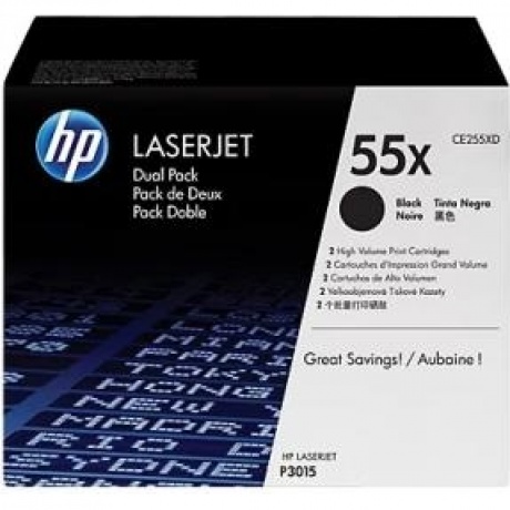 Картридж HP CE255XD для HP LJ P3015d/P3015dn/P3015n/P3015x, черный
Картридж HP CE255XD для HP LJ P3015d/P3015dn/P3015n/P3015x, черный