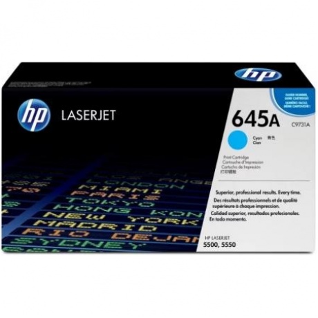 Картридж HP C9731A для HP 5500/5550dn/5550dtn/5550hdn/5550n, голубой
Картридж HP C9731A для HP 5500/5550dn/5550dtn/5550hdn/5550n, голубой