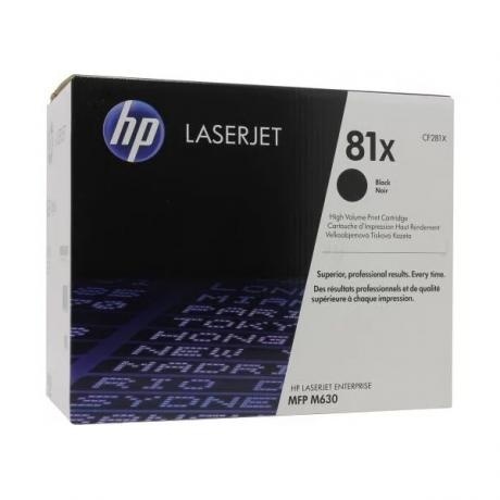 Картридж HP CF281X для HP LJ Pro M630dn/f/h/z, черный
Картридж HP CF281X для HP LJ Pro M630dn/f/h/z, черный