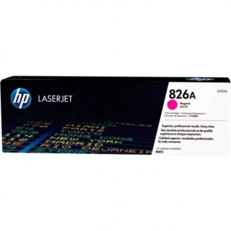 Картридж HP CF313A для HP CLJ Ent M855, пурпурный
Картридж HP CF313A для HP CLJ Ent M855, пурпурный