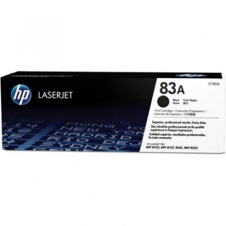 Картридж HP CF283A для HP LJ Pro M125nw/M127fw, черный
Картридж HP CF283A для HP LJ Pro M125nw/M127fw, черный