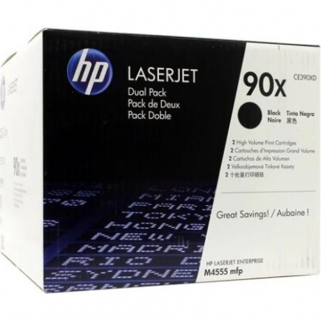Картридж HP CE390XD для HP LJ M4555/M602/M603, черный
Картридж HP CE390XD для HP LJ M4555/M602/M603, черный