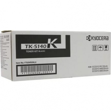 Картридж Kyocera TK-5140K (1T02NR0NL0) для Kyocera Ecosys M6030cdn/M6530cdn/P6130cdn, черный
Картридж Kyocera TK-5140K (1T02NR0NL0) для Kyocera Ecosys M6030cdn/M6530cdn/P6130cdn, черный