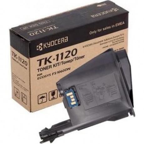 Картридж Kyocera TK-1120 для Kyocera FS-1060DN/1025/1125, черный
Картридж Kyocera TK-1120 для Kyocera FS-1060DN/1025/1125, черный
