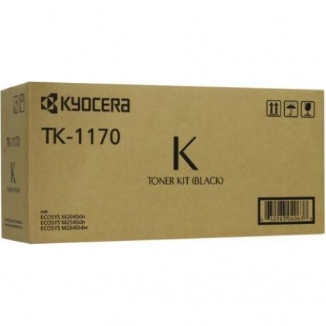 Картридж Kyocera TK-1170 для Kyocera M2040dn/M2540dn/M2640idw, черный
Картридж Kyocera TK-1170 для Kyocera M2040dn/M2540dn/M2640idw, черный