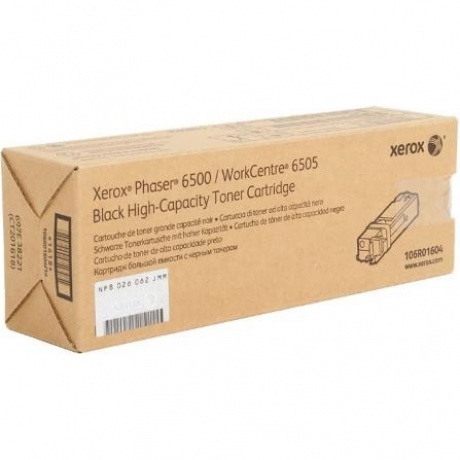 Картридж Xerox 106R01604 для Xerox Ph 6500/WC 6505, черный
Картридж Xerox 106R01604 для Xerox Ph 6500/WC 6505, черный