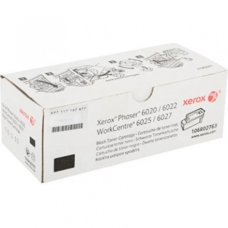 Картридж Xerox 106R02763 для Xerox Phaser 6020/6022/6025/6027, черный
Картридж Xerox 106R02763 для Xerox Phaser 6020/6022/6025/6027, черный