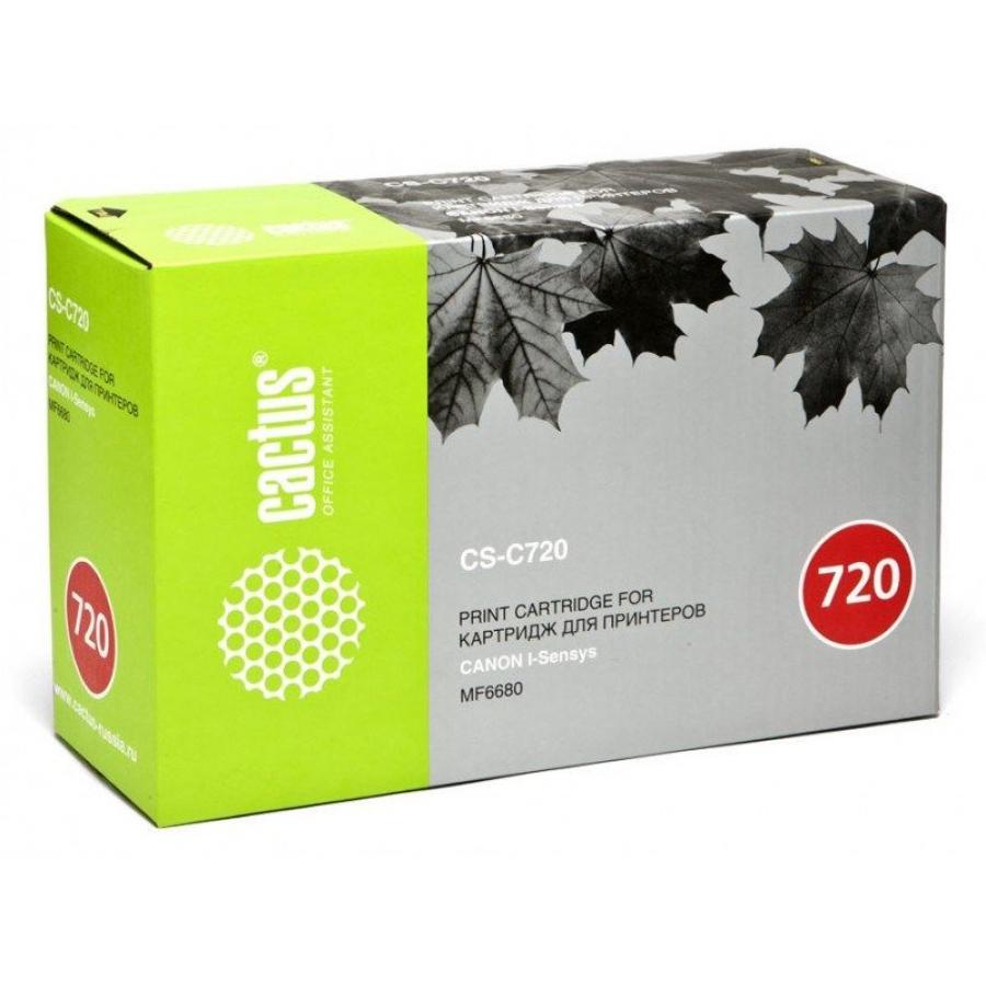 Картридж Cactus CS-C720 для Canon i-Sensys MF6680/MF6680dn, черный
Картридж Cactus CS-C720 для Canon i-Sensys MF6680/MF6680dn, черный