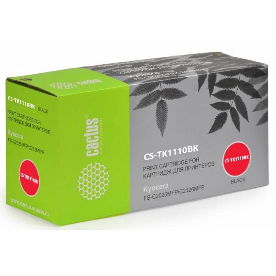 Картридж Cactus CS-TK1110 для Kyocera FS 1020MFP/1040/1120MFP, черный
Картридж Cactus CS-TK1110 для Kyocera FS 1020MFP/1040/1120MFP, черный