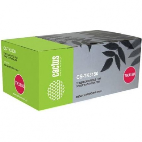 Картридж Cactus CS-TK3150 для Kyocera Mita M3040idn/M3540idn Ecosys, черный
Картридж Cactus CS-TK3150 для Kyocera Mita M3040idn/M3540idn Ecosys, черный