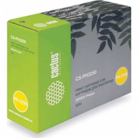 Картридж Cactus CS-PH3250 (106R01374) для Xerox Phaser 3250/3250d/3250dn, черный
Картридж Cactus CS-PH3250 (106R01374) для Xerox Phaser 3250/3250d/3250dn, черный