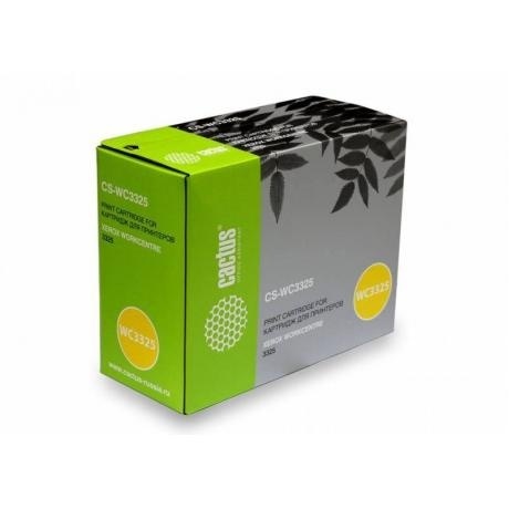Картридж Cactus CS-WC3325 (106R02312) для Xerox WorkCentre 3325, черный
Картридж Cactus CS-WC3325 (106R02312) для Xerox WorkCentre 3325, черный