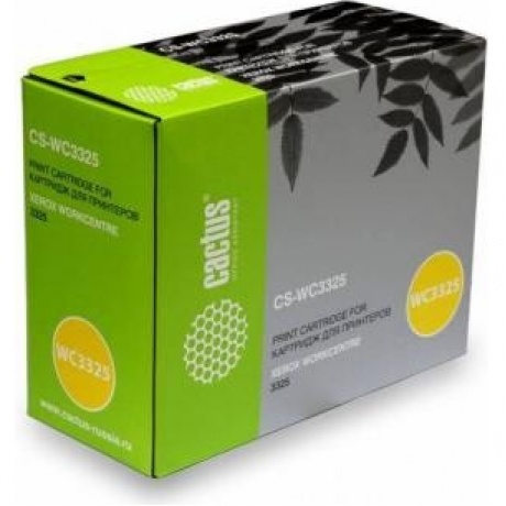 Картридж Cactus CS-WC3325 (106R02312) для Xerox WorkCentre 3325, черный
Картридж Cactus CS-WC3325 (106R02312) для Xerox WorkCentre 3325, черный