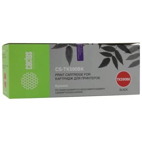 Картридж Cactus CS-TK590BK для Kyocera FS-C2026MFP/C2126MFP/C2526MFP/C2626MFP/C5250DN, черный
Картридж Cactus CS-TK590BK для Kyocera FS-C2026MFP/C2126MFP/C2526MFP/C2626MFP/C5250DN, черный
