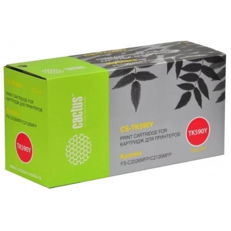 Картридж Cactus CS-TK590Y для Kyocera FS-C2026MFP/C2126MFP/C2526MFP/C2626MFP/C5250DN, желтый
Картридж Cactus CS-TK590Y для Kyocera FS-C2026MFP/C2126MFP/C2526MFP/C2626MFP/C5250DN, желтый