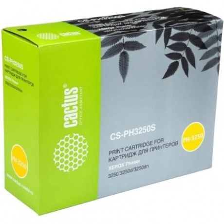 Картридж Cactus CS-PH3250S (106R01373) для Xerox Phaser 3250/3250d/3250dn, черный
Картридж Cactus CS-PH3250S (106R01373) для Xerox Phaser 3250/3250d/3250dn, черный