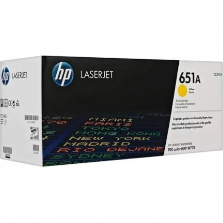 Картридж HP CE342A для HP LJ 700/775, желтый
Картридж HP CE342A для HP LJ 700/775, желтый