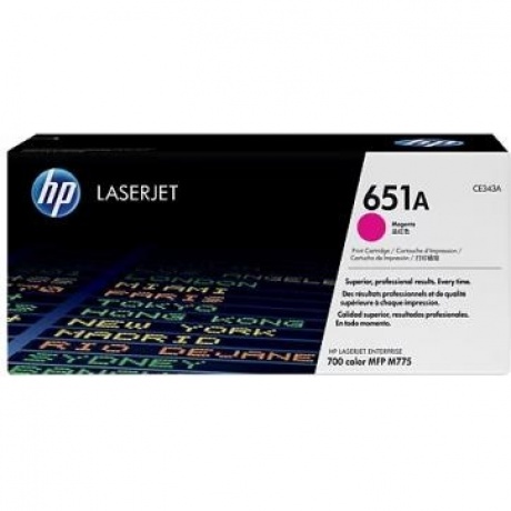 Картридж HP CE343A для HP LJ 700/775, пурпурный
Картридж HP CE343A для HP LJ 700/775, пурпурный