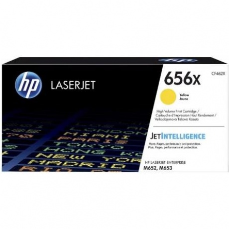 Картридж HP CF462X для HP M652/653, желтый
Картридж HP CF462X для HP M652/653, желтый