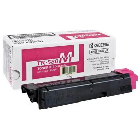 Картридж Kyocera TK-580M (1T02KTBNL0) для Kyocera FS-C5150DN, пурпурный
Картридж Kyocera TK-580M (1T02KTBNL0) для Kyocera FS-C5150DN, пурпурный