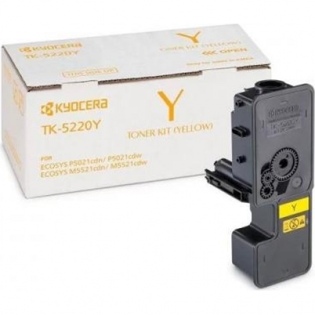 Картридж Kyocera TK-5220Y (1T02R9ANL1) для Kyocera M5521cdn/cdw P5021cdn/cdw, желтый
Картридж Kyocera TK-5220Y (1T02R9ANL1) для Kyocera M5521cdn/cdw P5021cdn/cdw, желтый