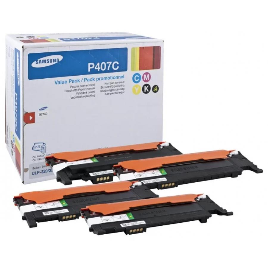 Картридж Samsung CLT-P407C для Samsung CLP-320/325/CLX-3185, желтый/голубой/пурпурный/черный, Голубой/желтый/пурпурный/черный
Картридж Samsung CLT-P407C для Samsung CLP-320/325/CLX-3185, желтый/голубой/пурпурный/черный, Голубой/желтый/пурпурный/черный