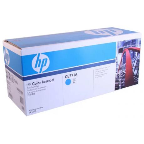 Картридж HP CE271A для HP LJ CP5520/5525, голубой
Картридж HP CE271A для HP LJ CP5520/5525, голубой