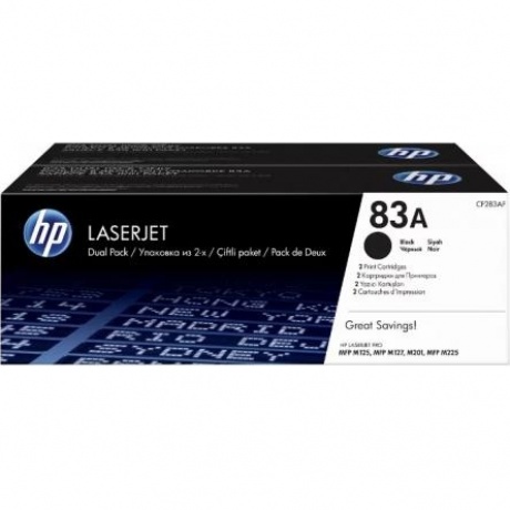 Картридж HP CF283AF для HP LJ Pro M125nw/M127fw, черный
Картридж HP CF283AF для HP LJ Pro M125nw/M127fw, черный